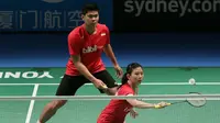 Praveen Jordan/Debby Susanto, mewaspadai faktor non teknis di Olimpiade Rio 2016. (PBSI)