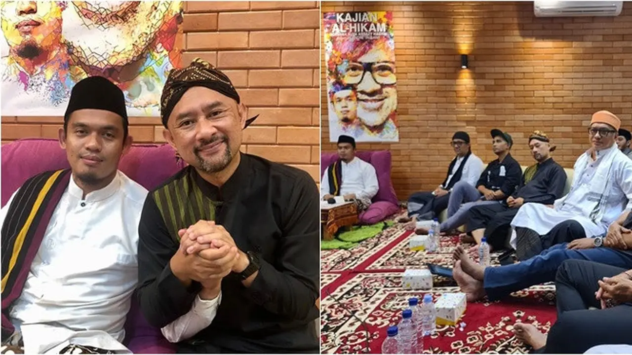 Aktif Ikut Kajian, Ini 6 Potret Ronal Surapradja yang Kini Makin Religius
