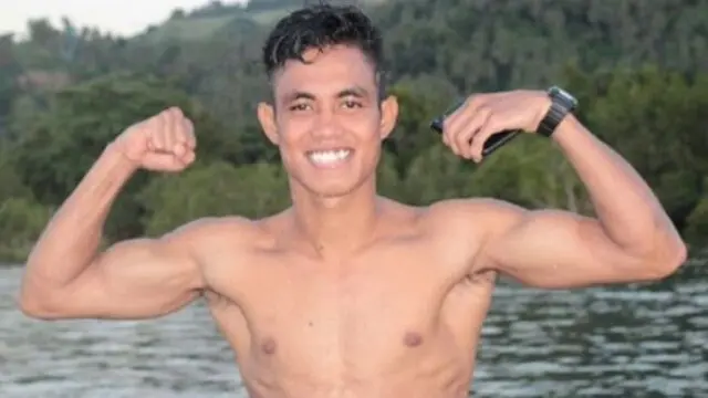 Valentinus Nahak berjuang melawan kanker (Hak Cipta: Kemenpora/frs)