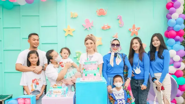 Pesta ultah putri Zaskia Gotik (Foto: Instagram/@zaskia_gotix)