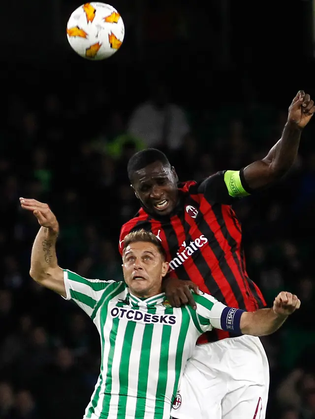 Gol Suso Selamatkan AC Milan dari Kekalahan Atas Real Betis