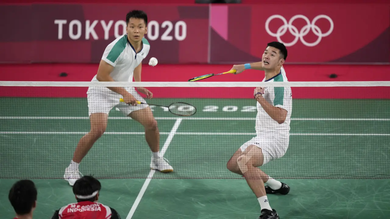 FOTO: Kevin / Marcus Kalah dari Wakil Taiwan di Olimpiade Tokyo 2020