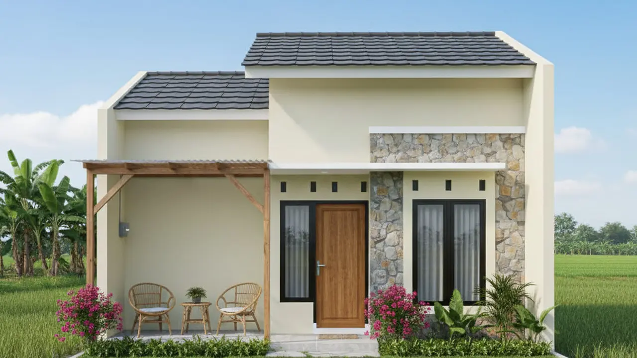 7 Inspirasi Rumah Murah Tapi Cantik dengan Atap Datar Budget Rp 50 Juta, Desain Kekinian untuk Hunian Sederhana