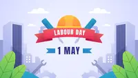 Ilustrasi Hari Buruh 1 Mei. (Image by Freepik)