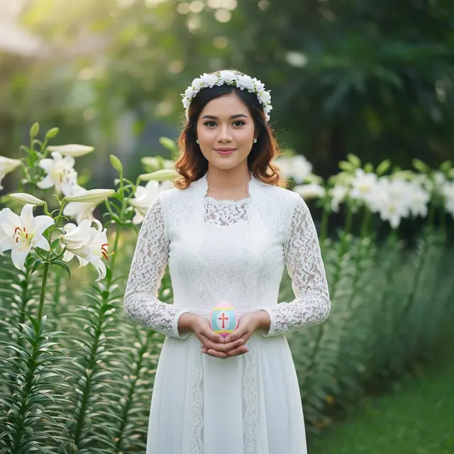 warna baju paskah (Image by Gemini AI)