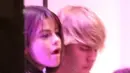 Justin Bieber dan Selena Gomez sendiri sempat terpotret merayakan Valentine bersama. (TMZ/BackGrid)