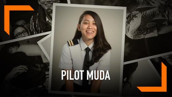 VIDEO: Sosok Pilot Cantik Yang Dulunya Drummer Band Vicky Shu
