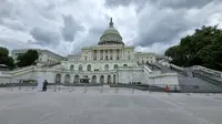 Gedung Capitol, Capitol Hill, di Washington, DC, Amerika Serikat. (Liputan6.com/Tanti Yulianingsih)