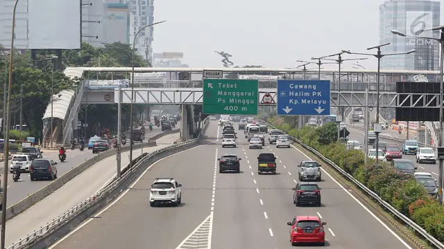 Hari Buruh, Lalin Tol Ibukota Lebih Lengang