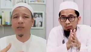 Habib Novel Alaydrus dan Ustadz Adi Hidayat atau UAH. (YouTube Novel Muhammad Alaydrus dan Adi Hidayat Official)