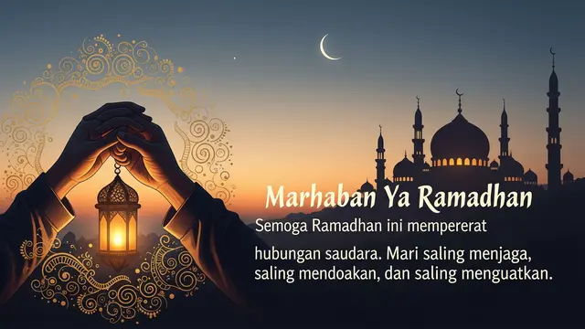 Gambar Marhaban Ya Ramadhan