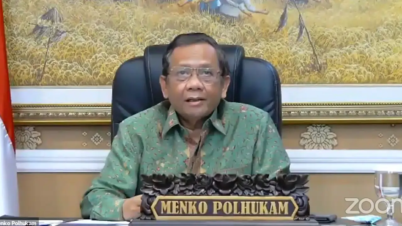 Menko Polhukam Mahfud MD