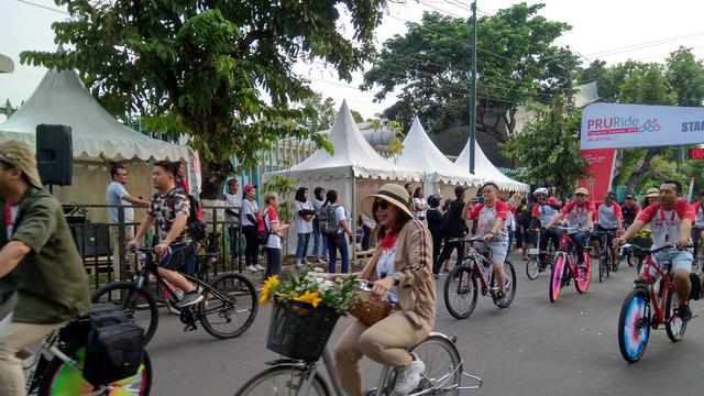 Serunya PruRide Indonesia 2019, Balap Sepeda Berhadiah Ratusan Juta Rupiah
