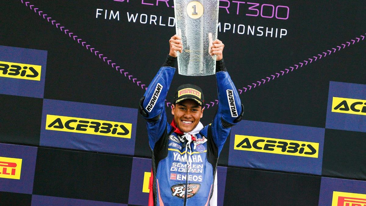 Diambang Sejarah Rider Indonesia Pertama Juara Dunia, Aldi Satya Mahendra Punya Tantangan Berat pada Balapan WorldSSP 300 Aragon