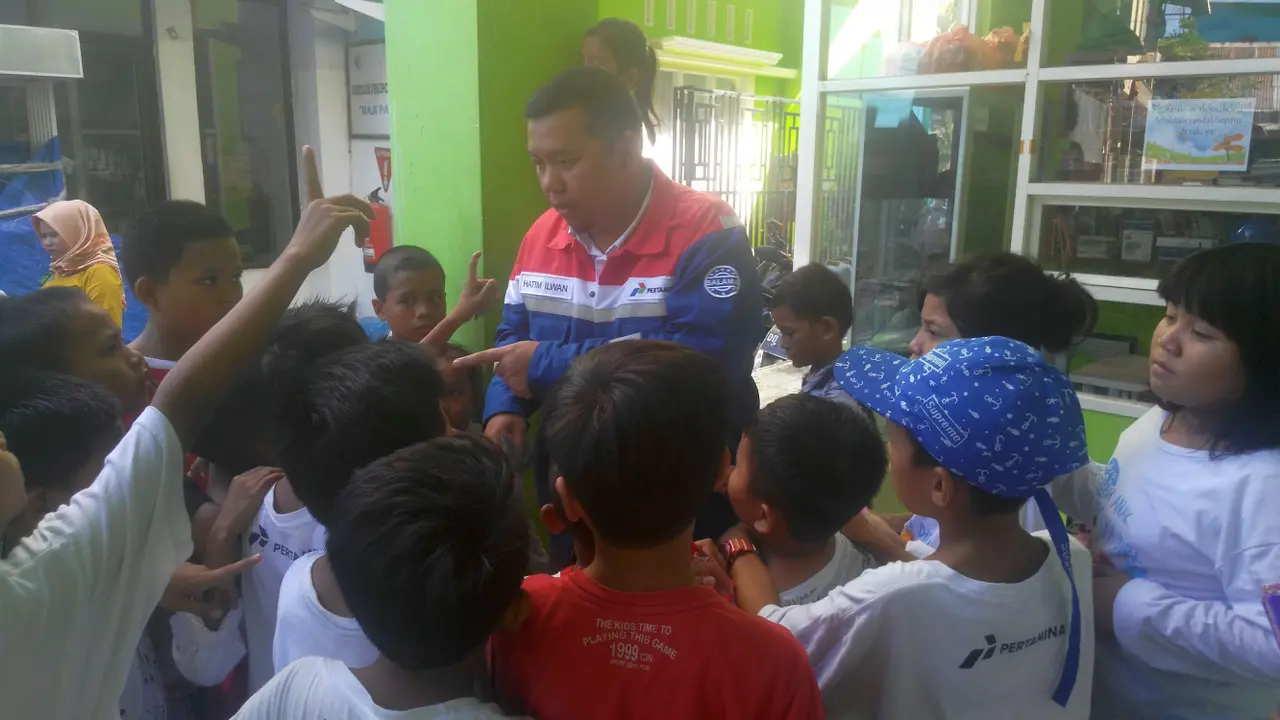 Pertamina menyiapkan metode khusus untuk pendidikan anak-anak korban trauma melalui Program Sekolah Anak Percaya Diri.