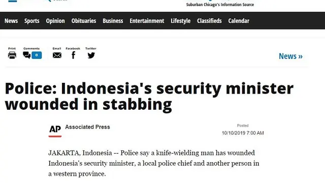 Daily Herald - Wiranto