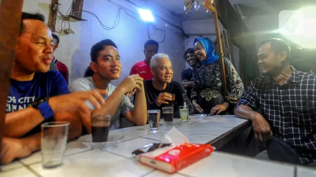 Ganjar Gibran Bima di Pasar Citeureup