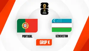 Link Live Streaming Piala Dunia 2026: Portugal Vs Uzbekistan