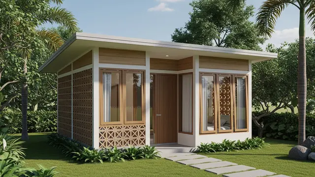 10 Model Rumah Desa dengan Roster Angin Silang Alami, Sejuk dan Hemat Energi