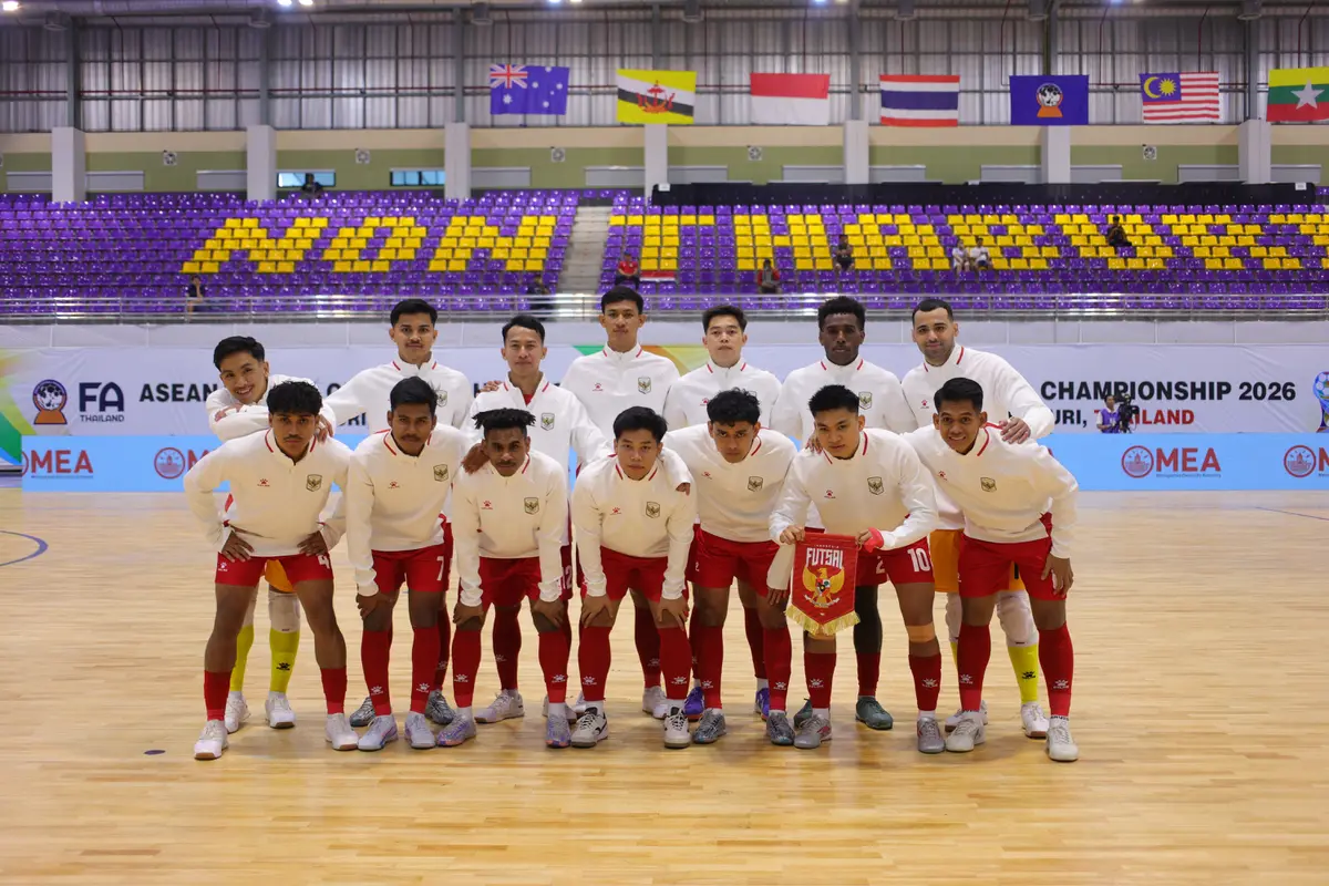 Timnas Futsal Indonesia Vs Brunei Darussalam di ASEAN Futsal Championship 2026