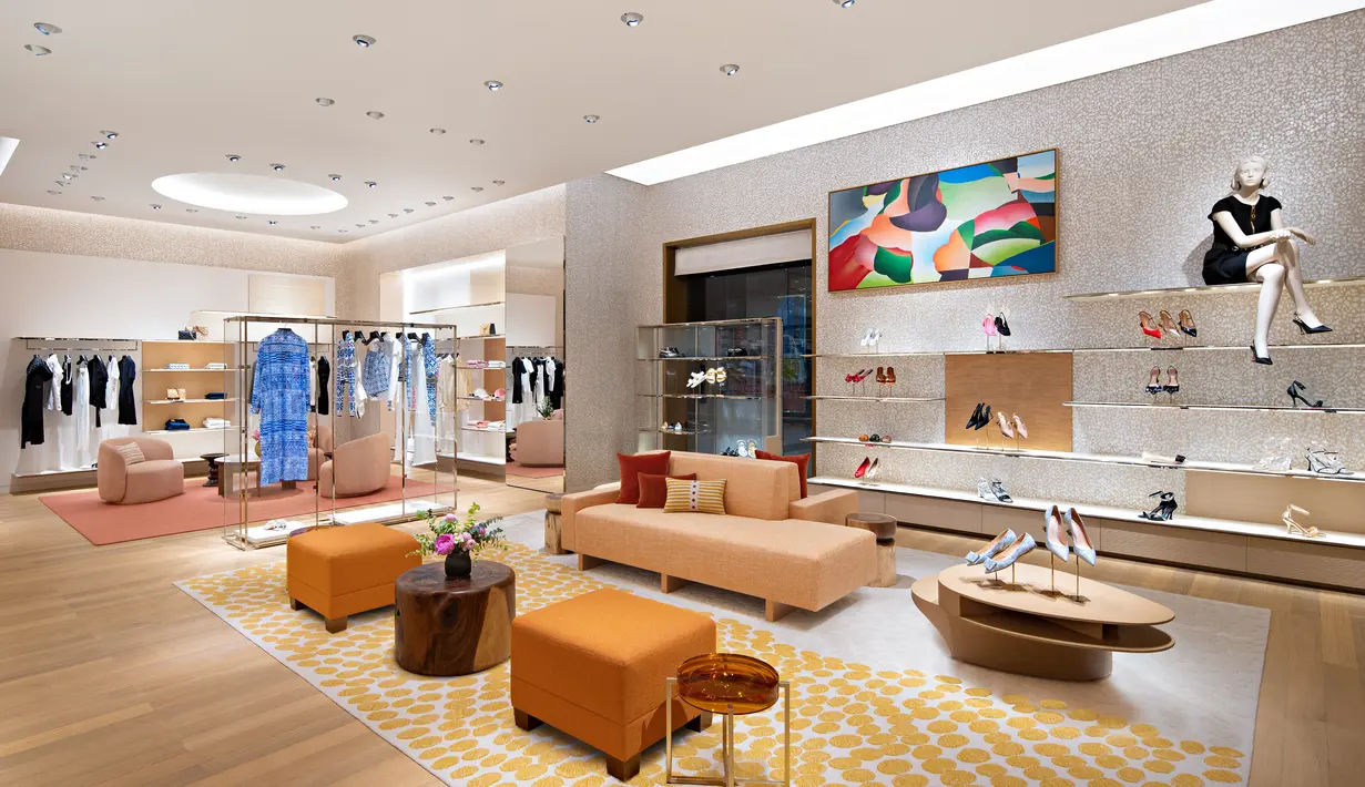 Tak hanya sampai di situ, beberapa karya seni lainnya terpajang dengan apik. Dengan mengangkat konsep " Great Happy Days " karya seni dari seniman Indonesia, Ricky Wahyudi di atas 3 lapisan kanvas yang diolah secara unik dan berwujud 3D.  [Foto: dok Louis Vuitton Indonesia]