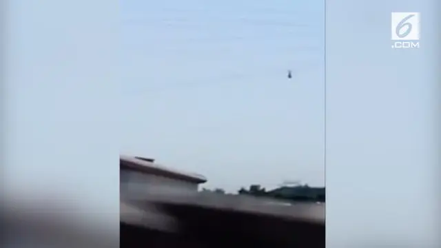 VIDEO: Gangster Kabur dari Penjara Prancis pakai Helikopter