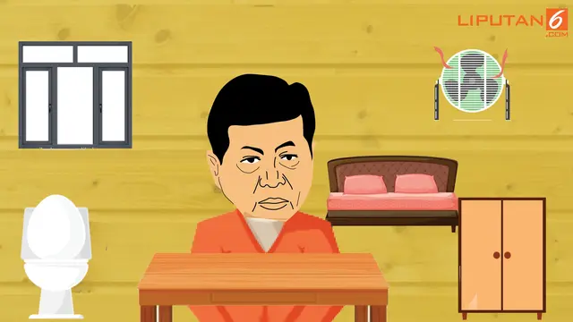 Banner Mewahnya Sel Tahanan Setya Novanto