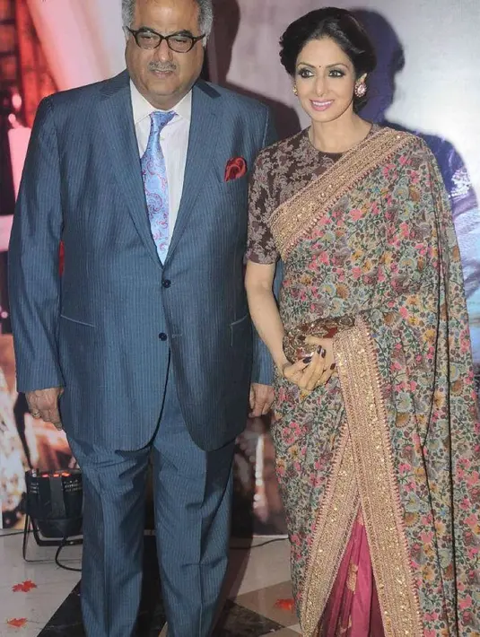 Sridevi Kapoor, meninggal dunia dalam usia 54 tahun pada Sabtu (24/2/2018). Wanita kelahiran 13 Agustus 1963 ini telah membintangi sejumlah film India, dan salah satunya yang berjudul English Vinglish. (Instagram/sridevi.kapoor)