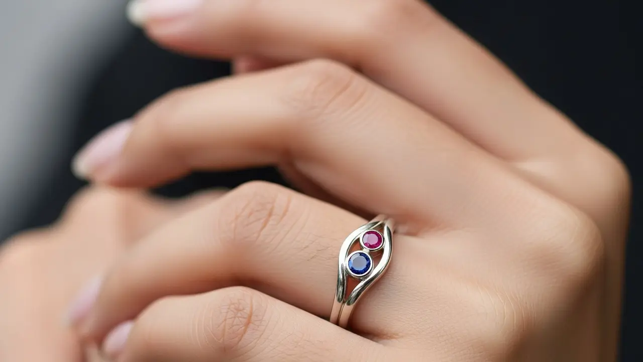 Model Cincin Batu Wanita Elegan