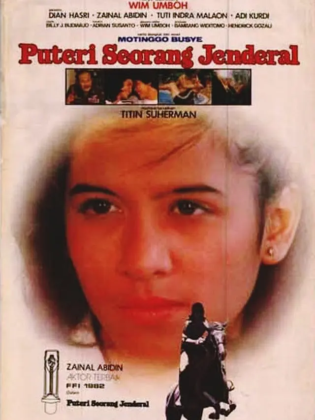 Poster film Puteri Seorang Jenderal. (Foto: IMDB)