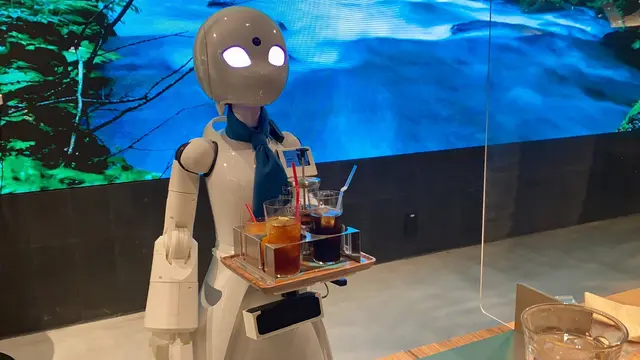 Robot Pelayan di Jepang Dikendalikan Penyandang Disabilitas