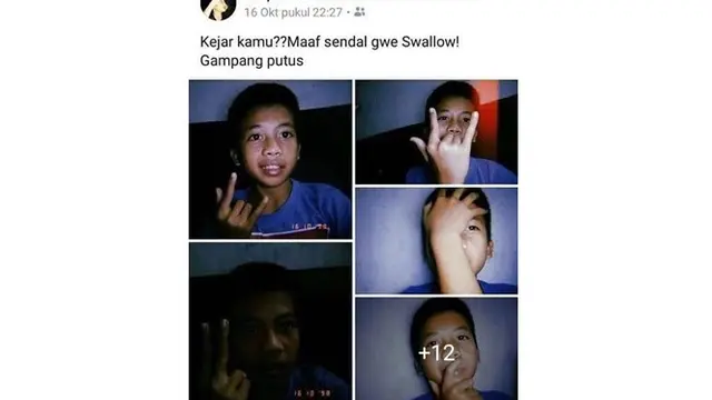 5 Status Facebook Anak Terlalu Percaya Diri Ini Bikin Senyum Kesal (sumber: Instagram.com/ngakakkocak)