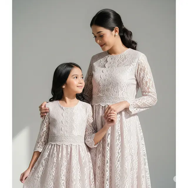 10 Inspirasi Outfit Couple Ibu dan Anak Perempuan Terbaru 2025 yang Sedang Tren