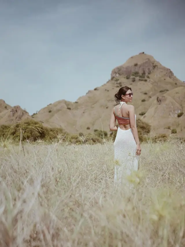 Syahnaz Sadiqah kembali pamer body goals saat liburan (Instagram/syahnazs)