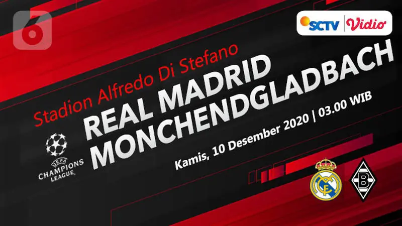 Real madrid vs store borussia mönchengladbach live streaming