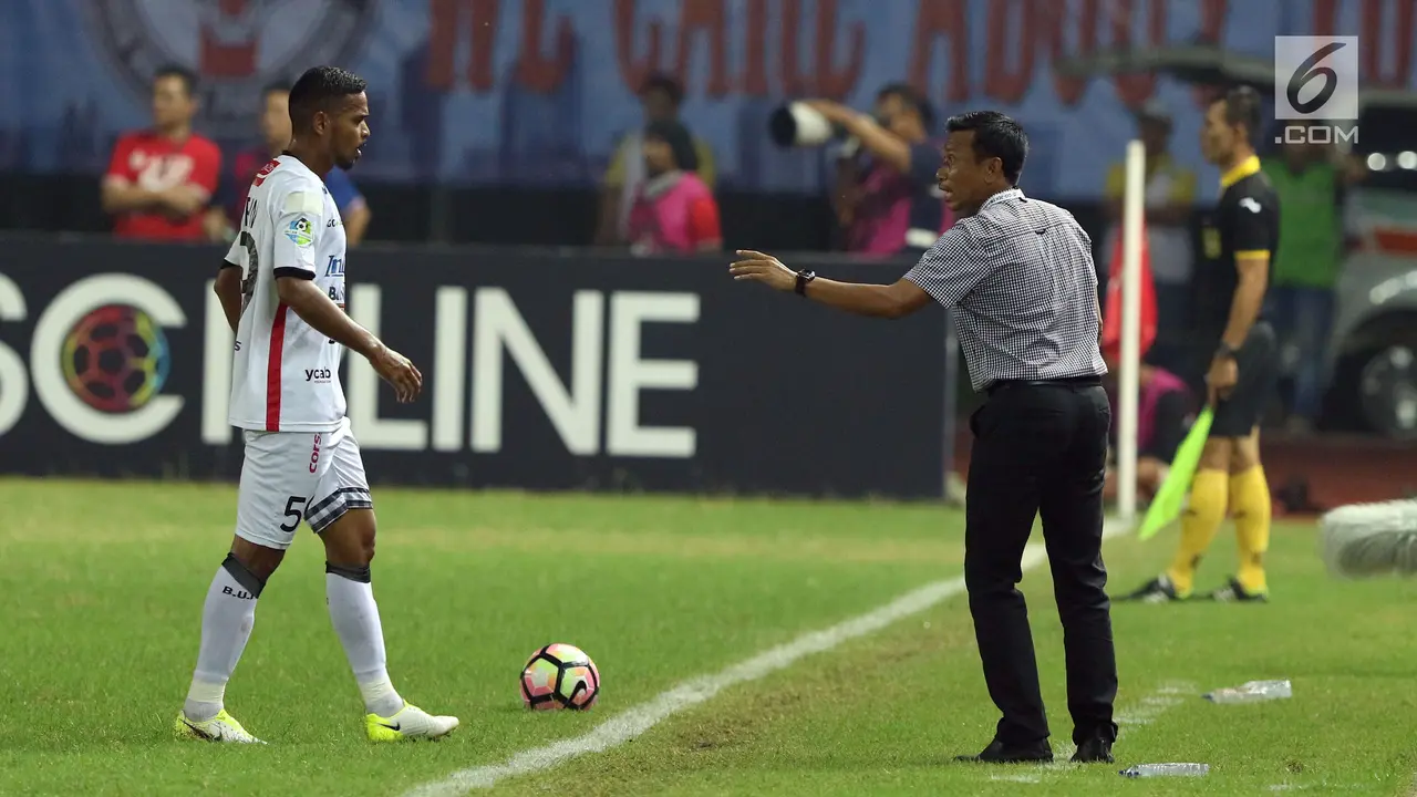 Persija Ditahan Imbang Bali United-Tebe