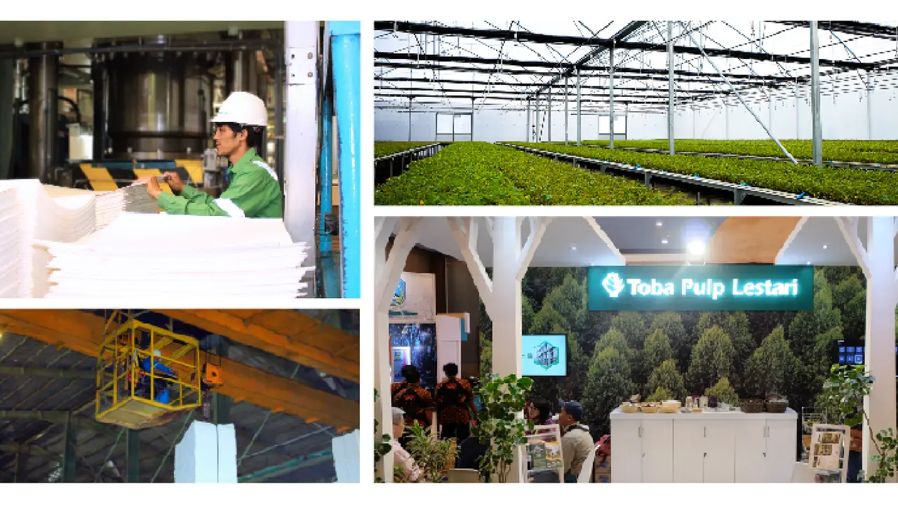 Toba Pulp Lestari adalah perusahaan global yang terdepan dalam manajemen hutan dan produksi pulp. (Foto: tobapulp.com)
