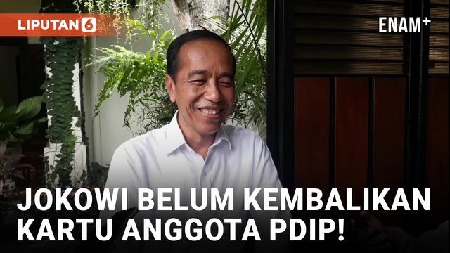 Jokowi Ternyata Masih Simpan KTA PDIP