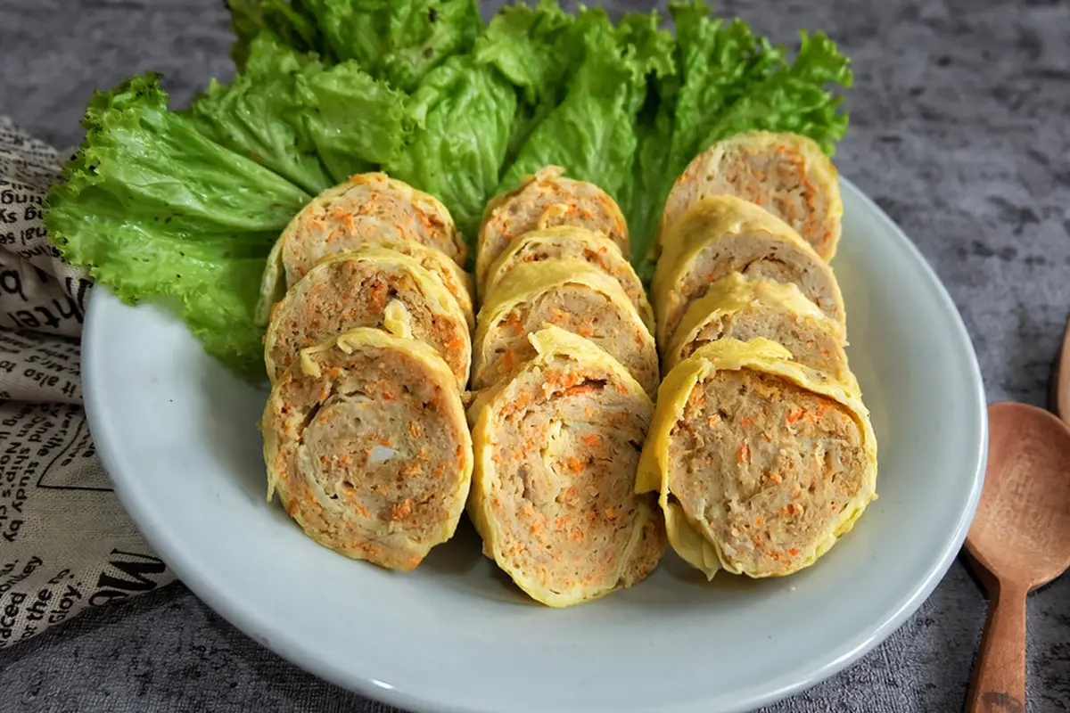 rolade ayam wortel