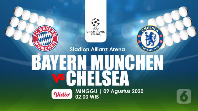 Bayern Munchen vs Chelsea (Liputan6.com/Abdillah)