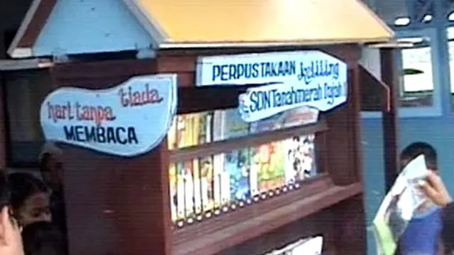 Gerobak Buku, Model Perpus Keliling ala Bangkalan