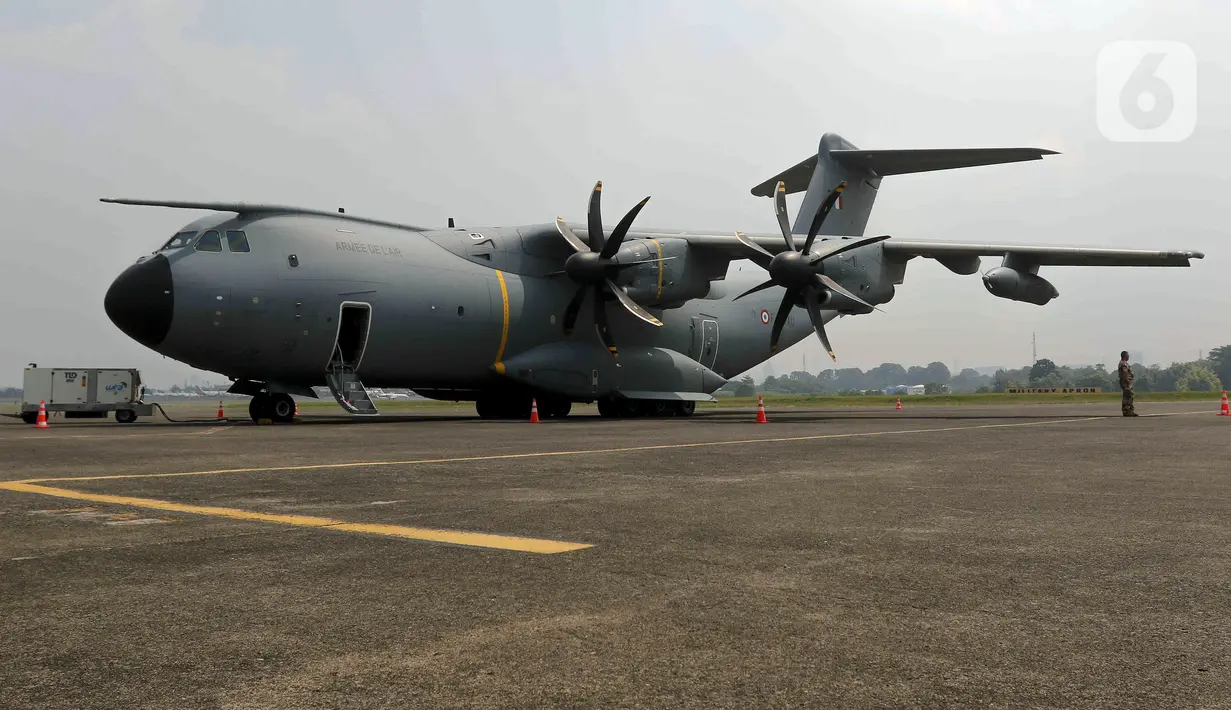 Sebelumnya, pada 2023 lalu, Angkatan Udara Perancis juga melaksanakan misi Pegase dengan membawa Rafale dan A330 MRTT yang merupakan pesawat pesanan Indonesia untuk memperkuat TNI AU. (Liputan6.com/Herman Zakharia)