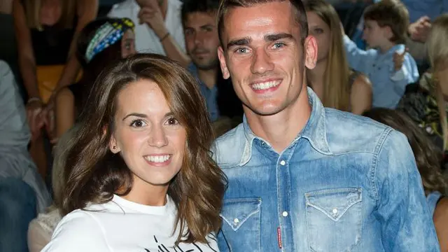 Erika Choperena dan Antoine Griezmann