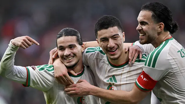 Foto: Aljazair Tutup Tahun 2025 dengan Penampilan Sempurna di Piala Afrika