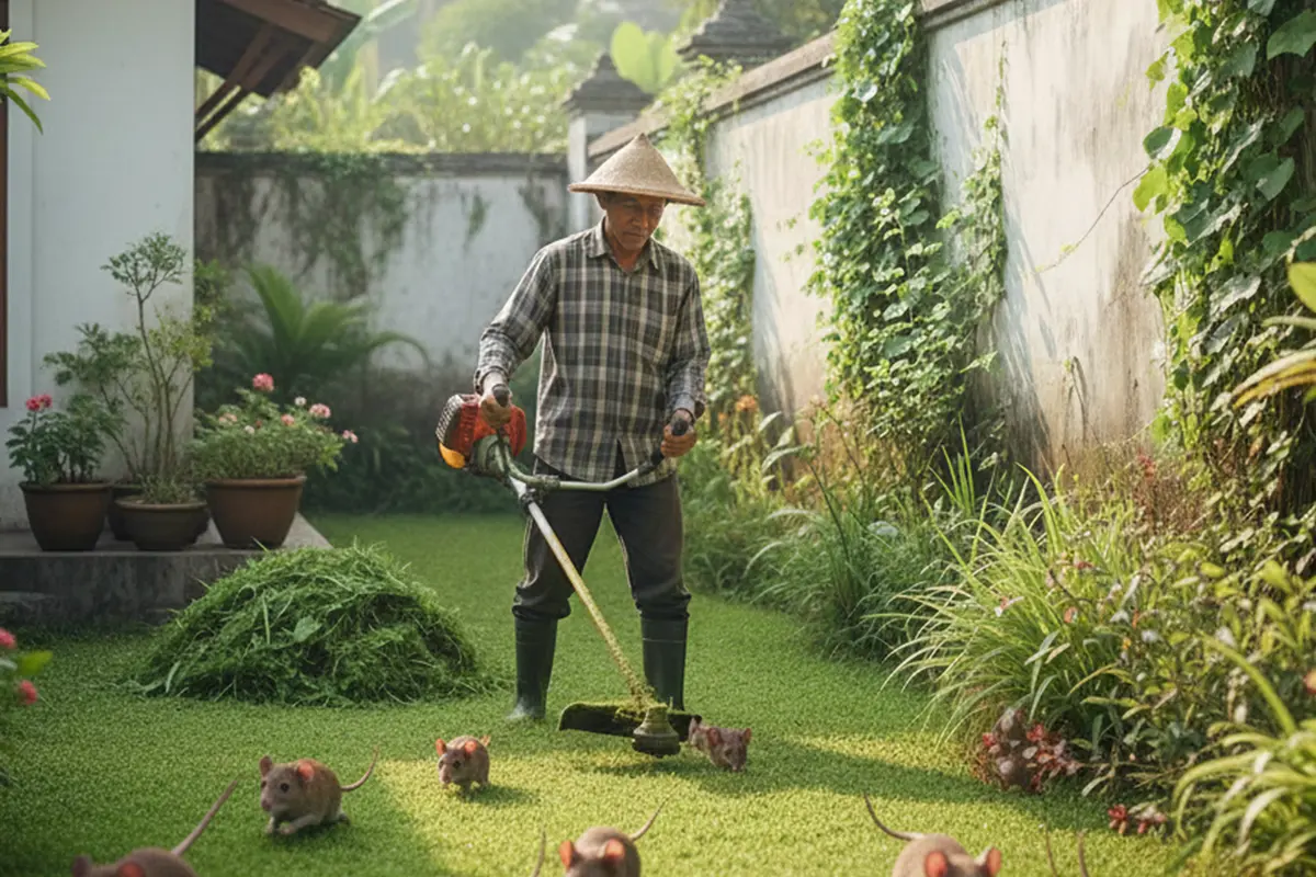 Cara Mengusir Tikus Di Rumah Dekat Kebun