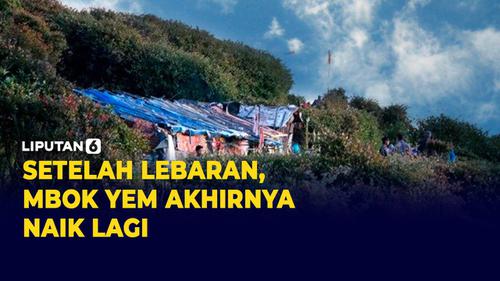 VIDEO: Detik-Detik Mbok Yem Pemilik Warung Tertinggi di Indonesia Tiba di Gunung Lawu