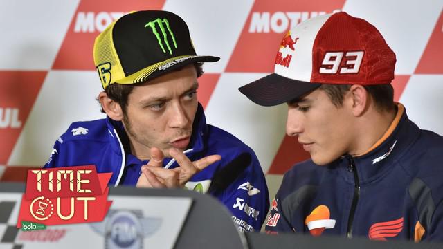 CEO Dorna Carmelo Ezpeleta menilai kontroversi antara Valentino Rossi dan Marc Marquez tak menguntungkan MotoGP. 