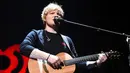 Tur Ed Sheeran yang bertajuk Divide adalah satu konser yang menghebohkan dunia. Akan tetapi tur ke Asia dibatalkan karena ia mengalami kecelakaan. (Theo Wargo/GETTY IMAGES NORTH AMERICA/AFP)