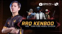Atlet Esports PUBG Mobile, Kenboo. (Foto / Nimo TV)