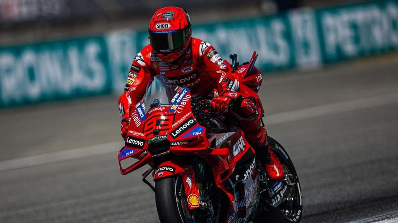 Pembalap Ducati Lenovo Team, Marc Marquez (c) Ducati Corse